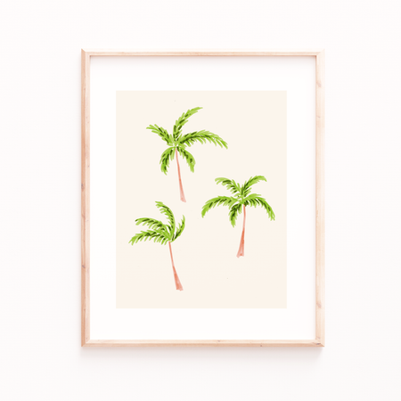 'Palm Trees' poster