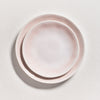 Light Pink ceramic plates [various sizes] 
