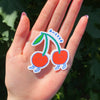 Autocollant Cherry Sisters