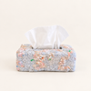 Couvre-boîte à mouchoirs en papier mâché gris