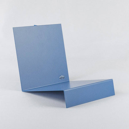 Support LP à livres ou disques bleu