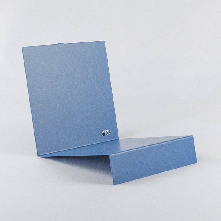 Support LP à livres ou disques bleu