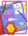 Post-it style flower notepad