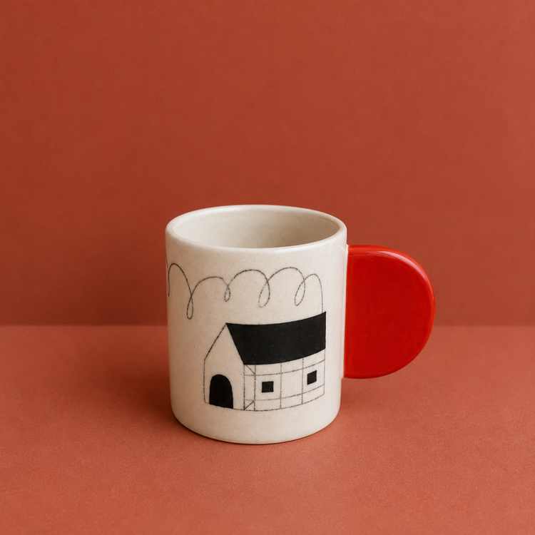 Tasse Becher Haus 22