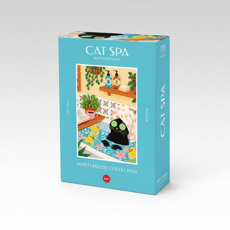 Puzzle Spa Cat - 1000 morceaux