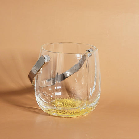 Seau à glaçons Mimosa en cristal vintagee