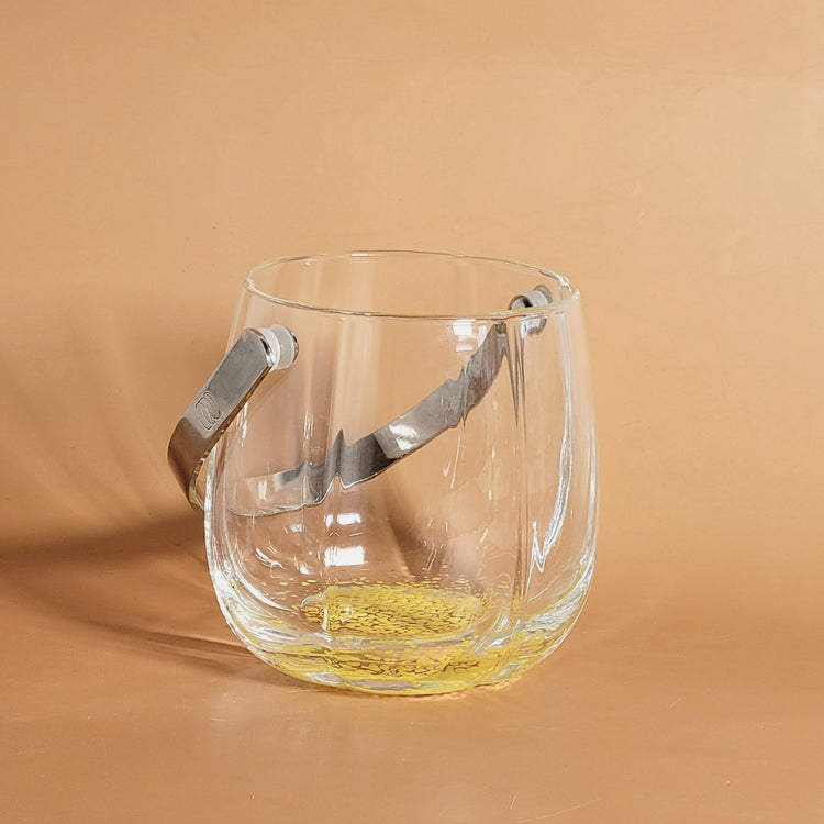 Seau à glaçons Mimosa en cristal vintagee