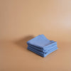 Ensemble de 4 serviettes de table bleues