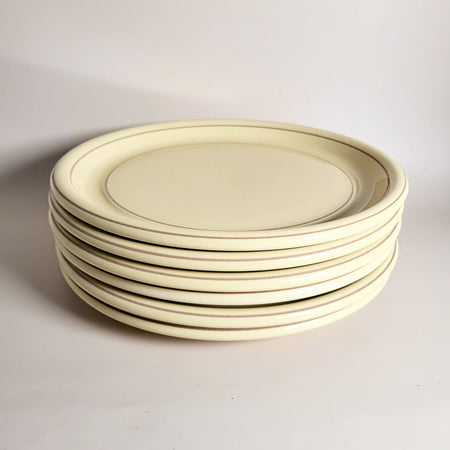 Set of 6 vintage Mikasa dinner plates