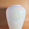 Very large vintage iridescent glass vase