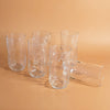 Lot de 5 verres high ball intérieur swirl
