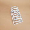 Porte-cartes spirale vintage blanc