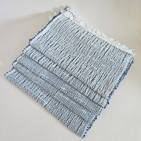 Set of 5 vintage woven placemats 