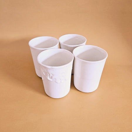 Vintage ceramic handcrafted tumbler cup