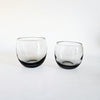 Duo verres fumés boule Libbey vintage [formats variés]