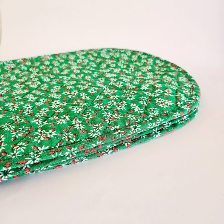 Christmas table textile