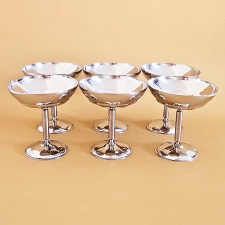 Ensemble de 6 coupes à dessert vintage Vima vintage