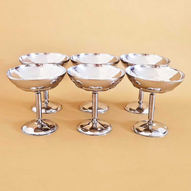 Ensemble de 6 coupes à dessert vintage Vima vintage