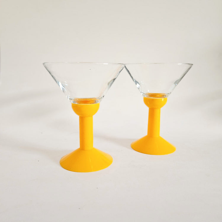 Duo de verres à cocktail vintage Oktett Bodum