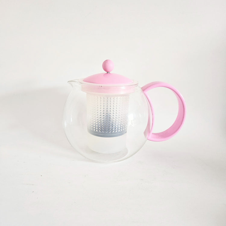 Théière ronde à piston vintage Bodum
