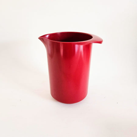 Pot à ustensiles/pichet vintage Rösti rouge