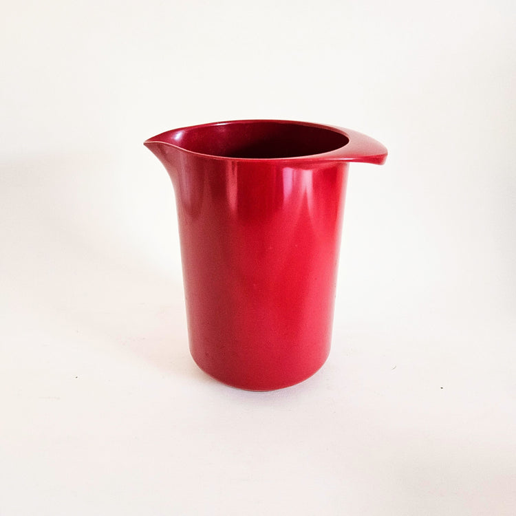 Pot à ustensiles/pichet vintage Rösti rouge