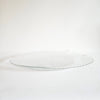 Plat de service vintage en verre Poisson