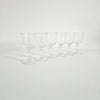 Lot de 6 verres à digestif vintage Luminarc