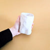 Crumpled ceramic cup