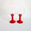 Set of 2 Vintage Oktett Bodum Stemmed Glasses [Various Colors]