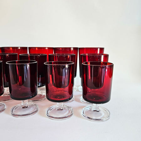 Ensemble de 2 verres à pied Rubis Luminarc [tailles variées]