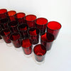 Set of 2 Luminarc Ruby Stemmed Glasses [Various Sizes]