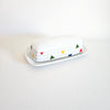 Vintage butter dish Japan style Memphis