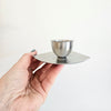 Set of 3 stainless steel egg cups