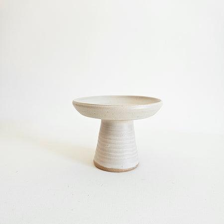 Ceramic footed bowl