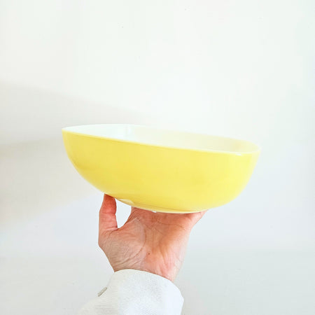 Saladier vintage Pyrex jaune