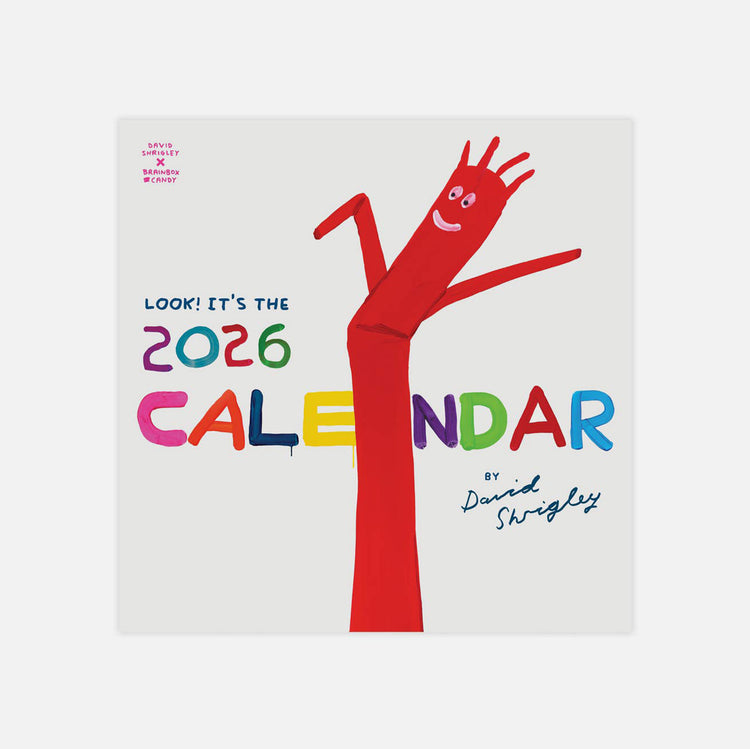 2026 Calendar by David Shrigley