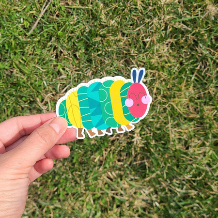 Autocollant Chenille