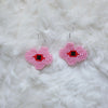 Boucles d'oreilles fleurs Pink Garigekko