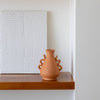 Terracotta ceramic vase