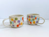 Tasse en céramique dots Arc-en-ciel