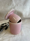 Beurrier breton rose en céramique
