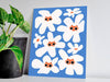 Affiche Fleurs Chats