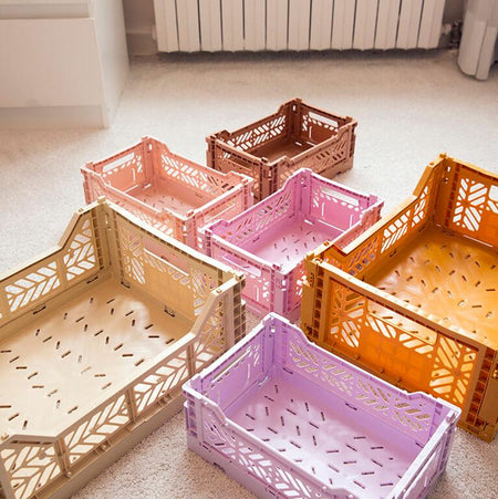 Mini Stackable Crate [Assorted Colors]