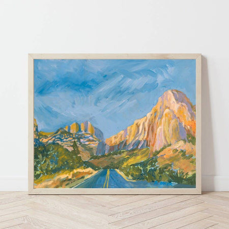 'Big Bend National Park Highway' Poster