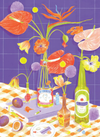 Puzzle Des fleurs sur la table - 500 morceaux