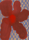 Affiche 'Flowers with Checks 06'