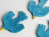 Aimant en céramique Oiseau bleu
