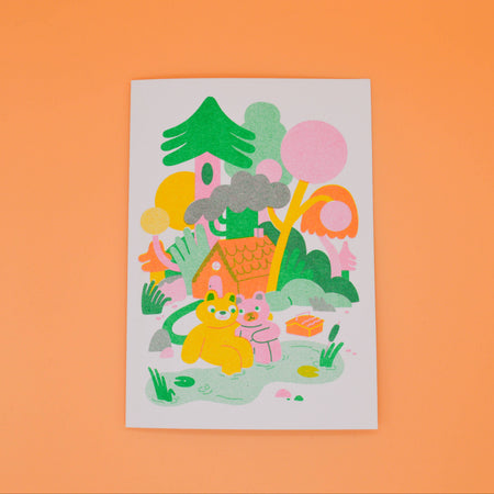 Carte de souhaits Bear Love