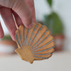Petite assiette Coquillage [couleurs variées]